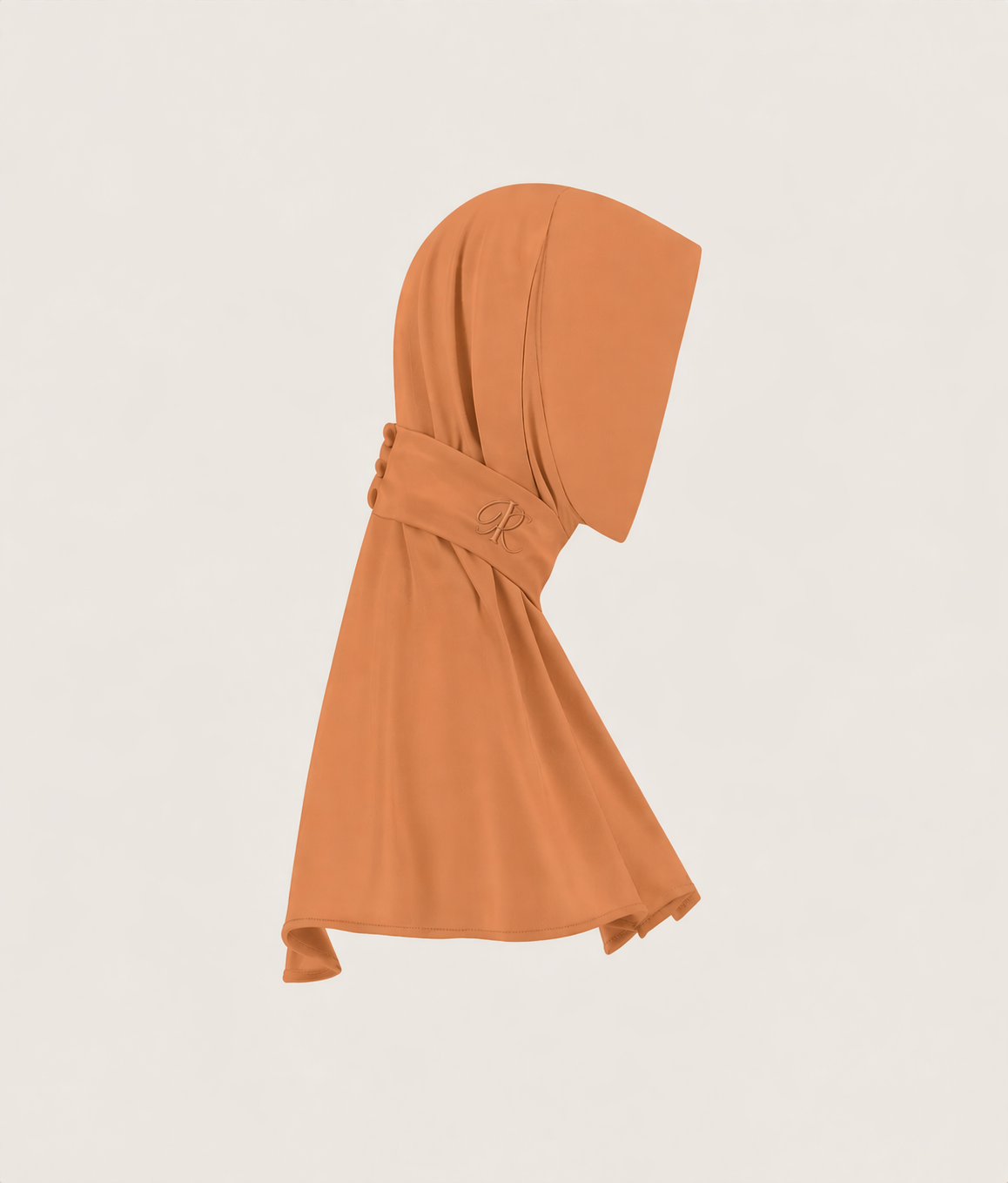 BUTTON SCARF - AMBER GLOW