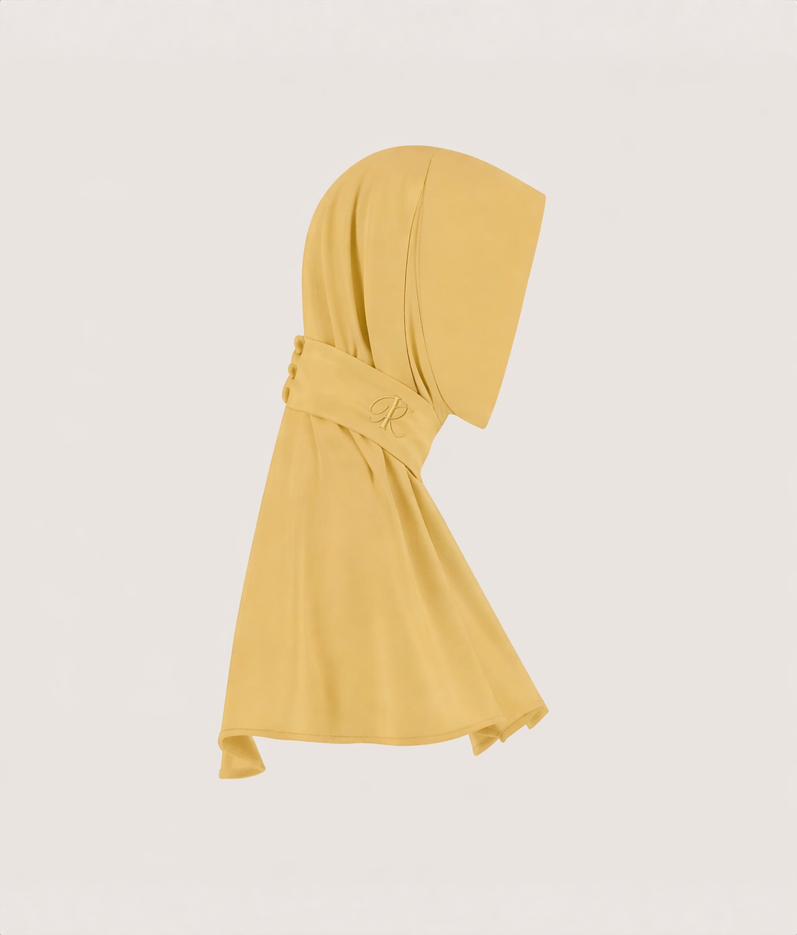 BUTTON SCARF - GOLDEN LIGHT