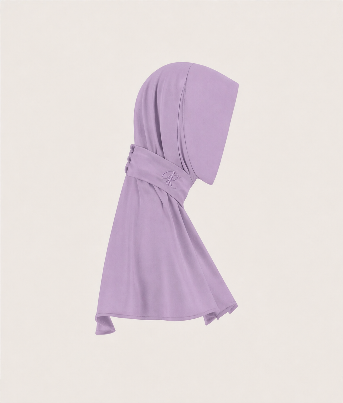 BUTTON SCARF - LAVENDER